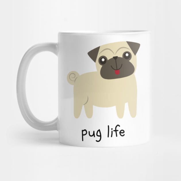 Pug Life by NoColorDesigns